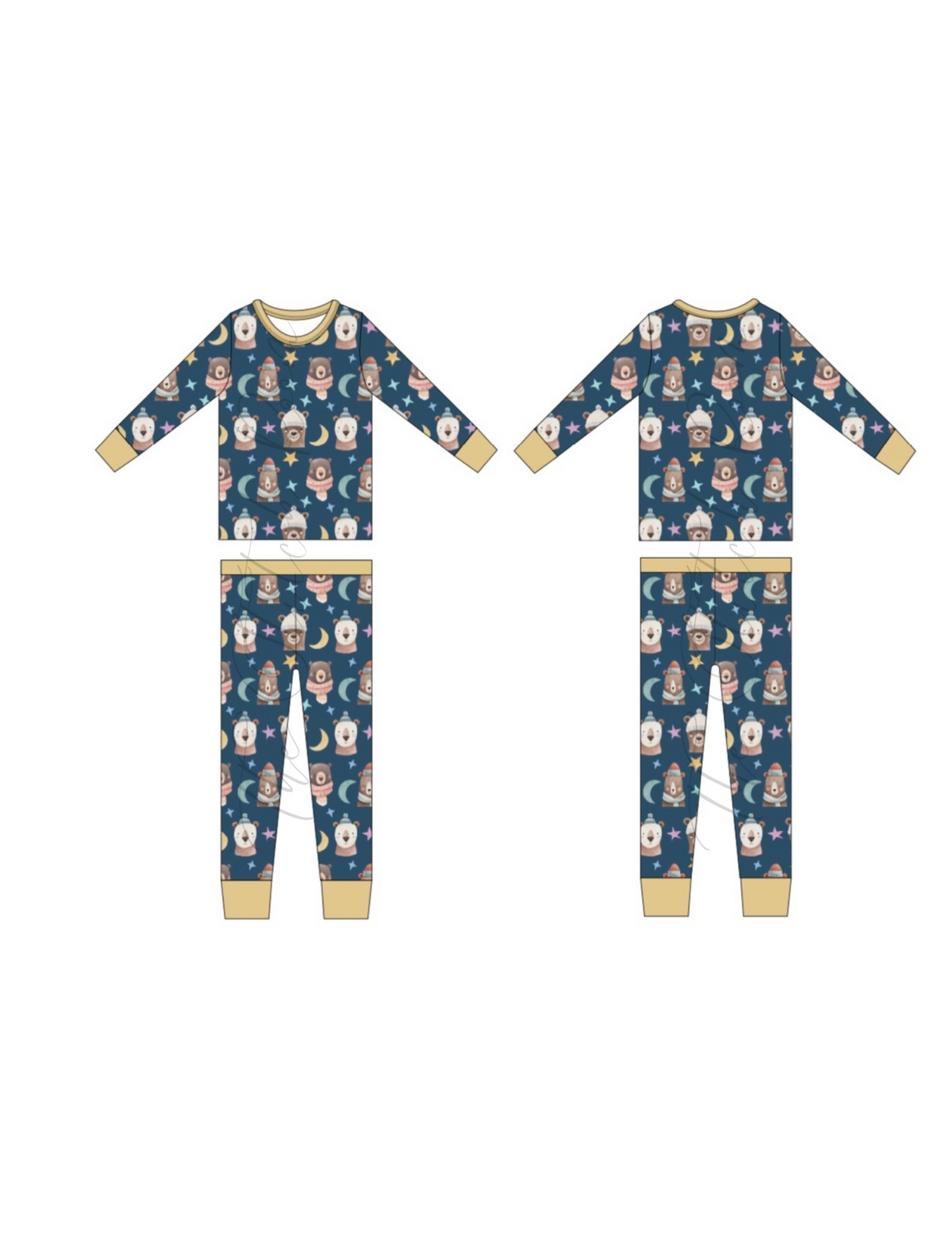 Bamboo 2pc set