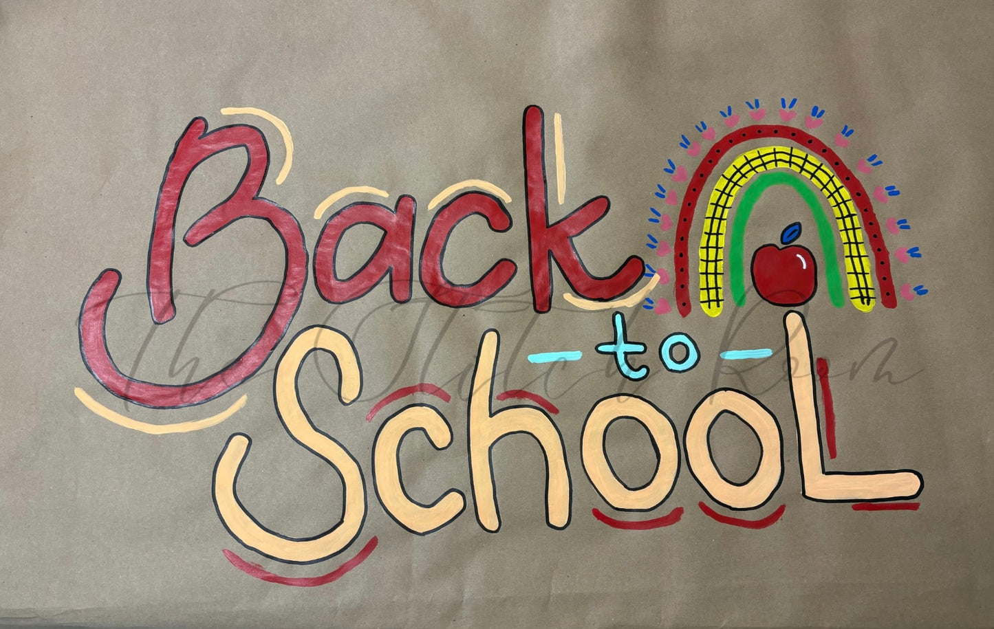 Simple Back to School banner